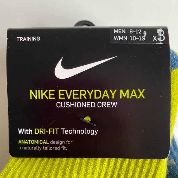 SOLD Nike Everyday Max M8-12 W10-13 Crew Style - Picture 2 of 8
